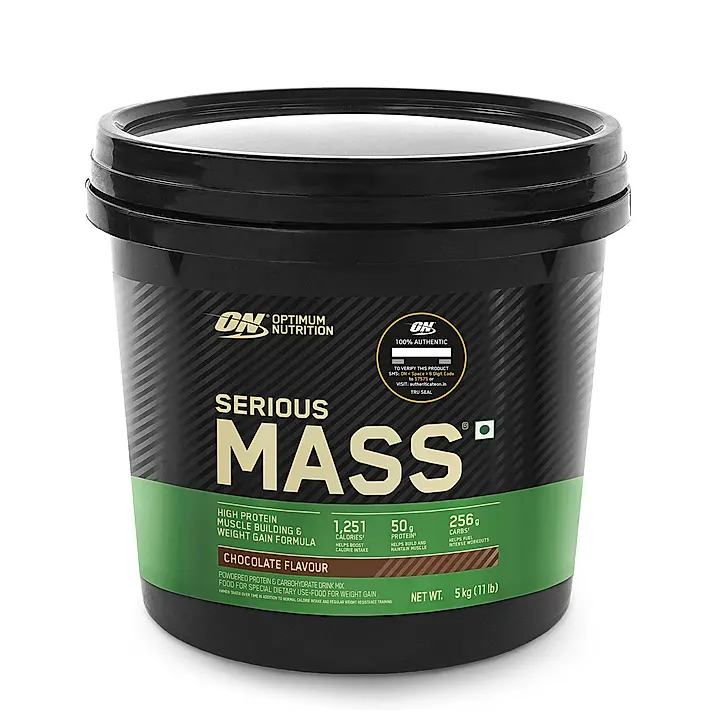 Serious Mass Weight Gainer - Chocolate flavour - 5KG