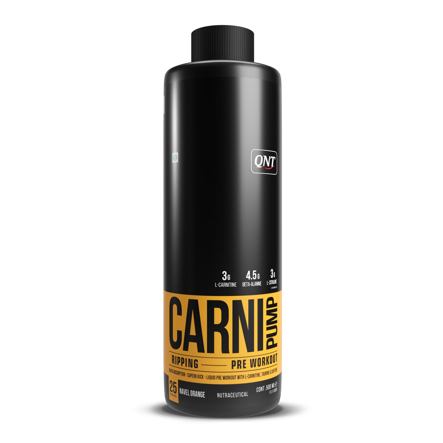 QNT Carni-Pump Liquid Pre-Workout – 500 ml