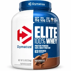 Dymatize Elite 100% Whey Protein Powder – Rich Chocolate