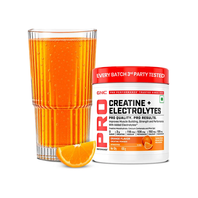 GNC Pro Performance Creatine + Electrolytes Powder