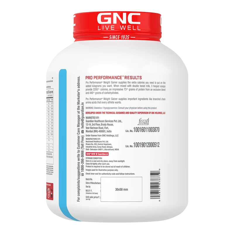 GNC Pro Performance Weight Gainer