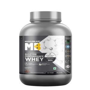 MuscleBlaze Biozyme Performance Whey Rich Chocolate - 2kg