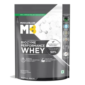 MuscleBlaze Biozyme Performance Whey Protein Powder
